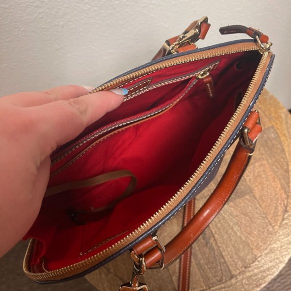 Dooney & Bourke Pebble Leather Zip Zip Satchel *AS-IS* - Picture 4 of 6